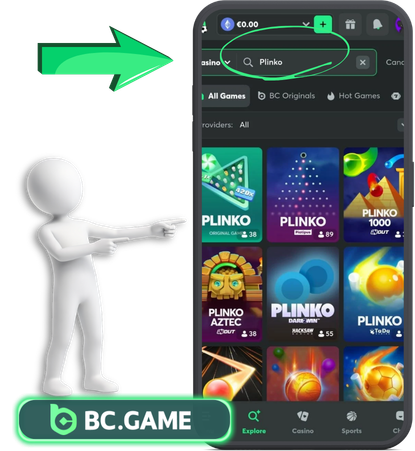 How to find all Plinko games on BC Game on your smartphonebc game, bc.game, bcgame , bc.game ,